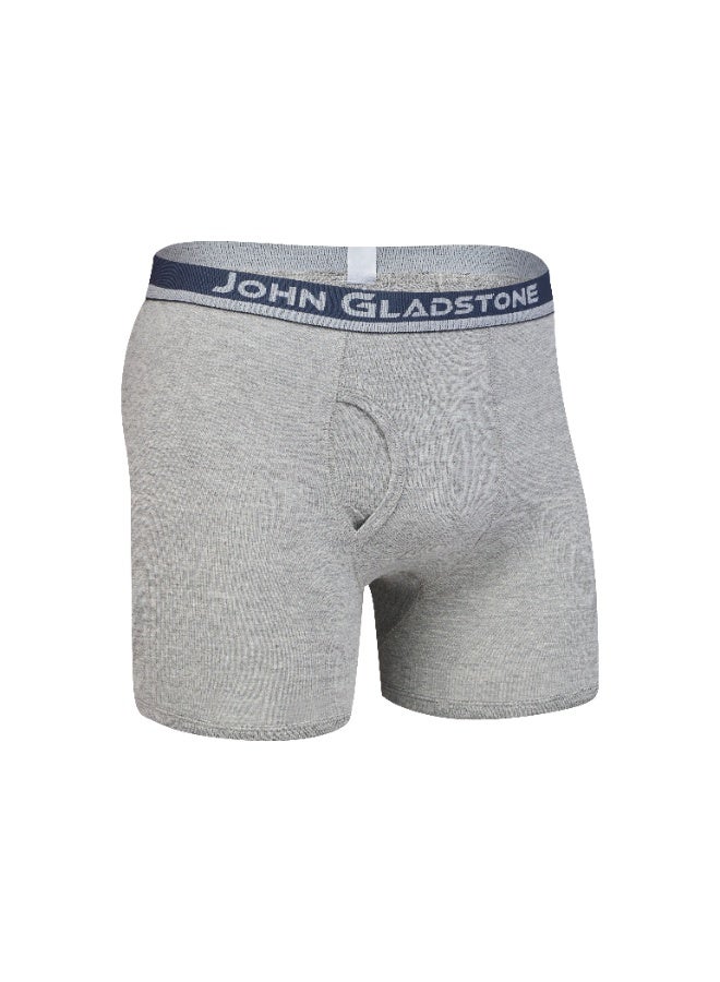 John Gladstone Men's Boxer Color Outer Elastic - 3 Piece Pack - Image 3